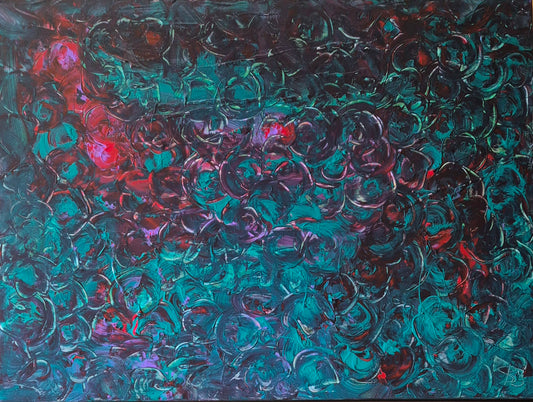 Escorpión multicolor